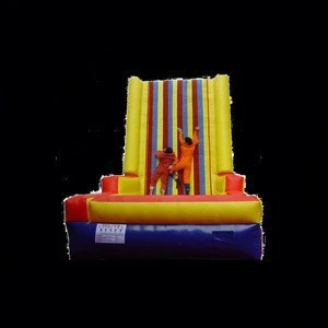 PVC Material Inflatable Sticky Wall Inflatable climbing Wall For Kids