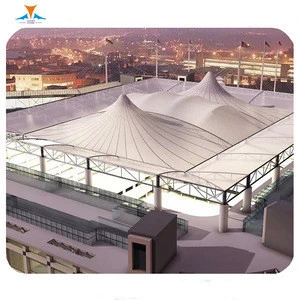 PVDF fabric membrane architectural membranes structure swimming pool roof cover