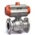 Import Q641F-16P SS304 Flange Pneumatic Water Ball Valve from China