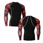 Rash Guards - Custom mens o neck Rash Guard