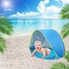 Realsin Baby Pop Up Beach Tent UV Protection Beach Sun Shelter With Pool Shade Cabana
