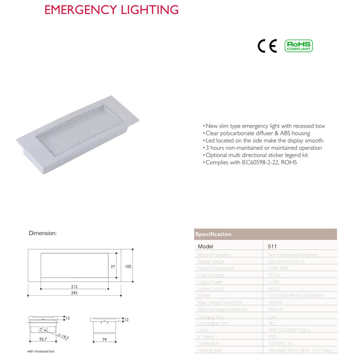 Led Sign Module Fire Buy Rechargeable Fire Safety Exit Signs Led Emergency Light 511 from ...