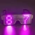 Import Rechargeable Light Up Neon Shutter LED Flashing Glasses Festival Rave Party LED Eye Glasses with 11 Modes from China