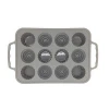 Reinforced Food Grade Silicone DIY Muffin Cake Pan, Durable Baking Tools Wholesale