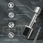 Remote Control Waterproof Smart Europe Cylinder Password Digital Electric Ttlock APP Smart Door Lock Cylinder