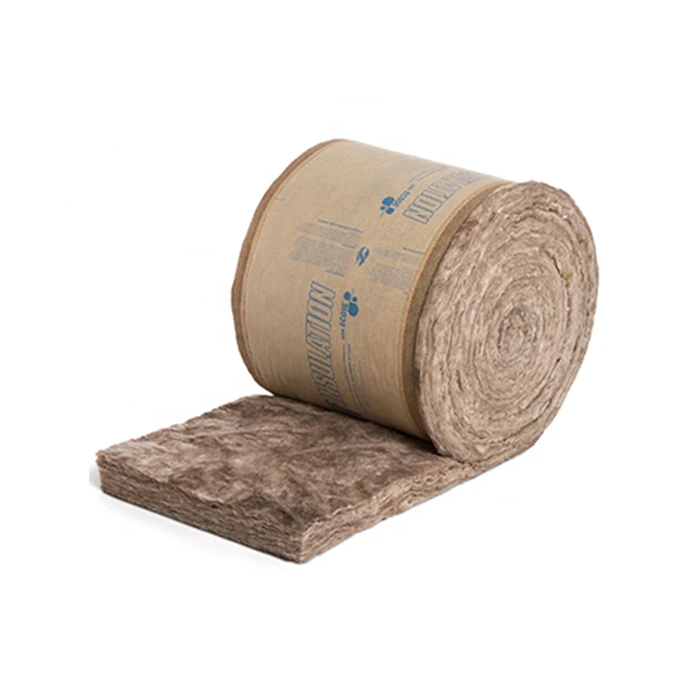 Residential Building Insulation Glass Wool Batts And Pre-Cut Roll