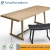Import Restaurant furniture antique solid wood dining table from China