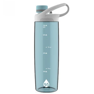 Reusable Outdoor Sports Plastic Tritan 720ml Water Bottle