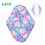 Reusable Sanitary Pads Bamboo Cloth Menstrual Pads Washable Sanitary Towel Panty Feminine Hygiene Pads