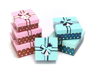 ribbon decoration paper cardboard scarf  jewelry gift box