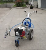 Road equipment portable cold spray road marking paint line machine