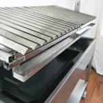 Roasting Machine Smoker Charcoal Grills Stainless Steel,iron Wood Chips ,charcoal Rotisserie Motor Mechanism Bbl Grill Charcoal