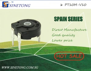 rotary trimmer potentiometer piher spain PT10 10mm potentiometer