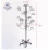 Import Rotating baseball cap rack metal wire wig hat holder spinning display rack shelving from China