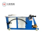 round spiro elbow making electric sheet metal 45 degree jointing duct machine