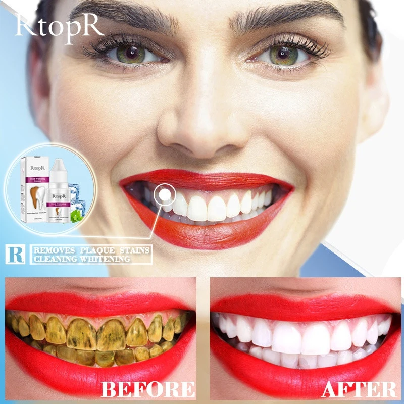 RtopR Teeth Oral Hygiene Essence Whitening Essence Remove Plaque Stains Cleaning teeth Cleaning Water