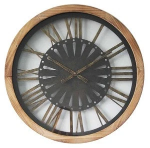 Rustic Wooden Designer Wall Clocks