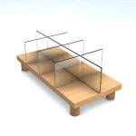Safety Acrylic desk divider /Clear protection screen acrylic desk partition