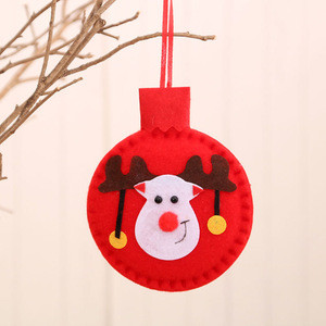Sales Felt christmas tree hanging decoration supplier