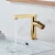 Import Sanitary Wares Vanity Copper Brass Single Handle Black Gold Chrome Modern Hot Cold Water Bathroom Sink Wash Basin Faucet from China