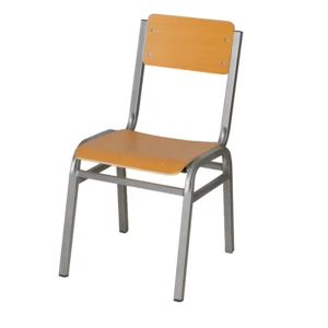 school chair for university library dining chair Stackable School Chair with Plywood Top