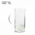Import SCIEC 1600ml glass water drinking pot with decal from China