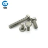 Screw fasteners SS316 SS316L SS316Ti stainless steel bolts and nuts with washers