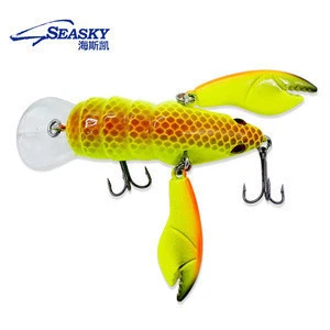 Buy Seasky Wholesale Fishing Lure Crawfish Lobster 9g Hard Plastic Bionic  Bait Durable Abs Body Jointed Claws For A Realistic Action from Weihai  Hiboat Sports Equipment Co., Ltd., China