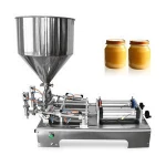 Semi automatic ice cream water liquid honey juice sauce soft drink tomato paste filling machine
