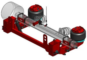 Semi-Trailer Air Bag Suspension Truck and Trailer Parts with Air Riding Technology