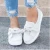 Import Sexy Wedge Heel Lady New Arrivals Pumps 2020 Fashion Pink Gray Black White Slip On Low Price Suede Casual Shoes from China