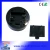 Import Shiny black plastic color changing led light round mirror display stand base from China