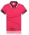 Import Short sleeve three color patch work men polo shirt from China