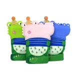Silica Gel crab baby gum molars gloves Baby anti-eating hand baby teether toy