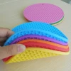 Silicone round Placemat Anti-scalding Insulation pads Kitchen placemat Thick bowl mat pad