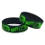 Import Silicone Wristband Craft Gifts Custom Your Own Debossed Logo with Color Fill Ink Silicone Wristband bangle Bracelet from China