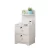 Import Simple contemporary style bedside table MDF bedside table 3 drawer white nightstand from China