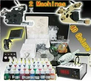 Simple Kit with two tattoo machine Stainless Steel Tip