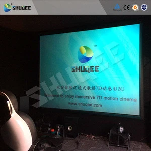 Simulator System 5D Movie Theater With Special Effect Chair