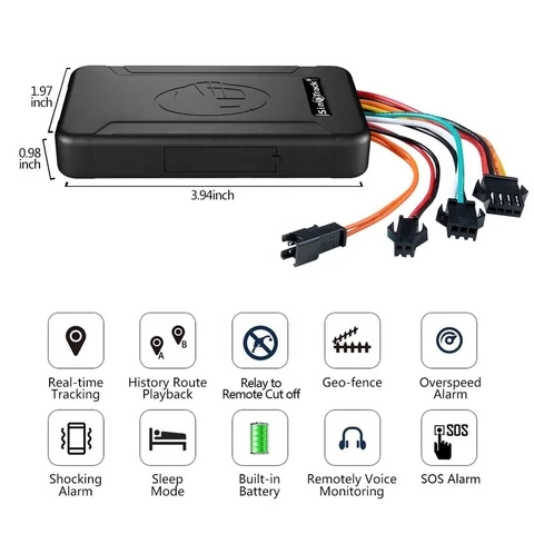 SinoTrack Fleet Management Remote Control Vehicle GPS Tracker ST-906 GPS Tracking Device With Panic Button