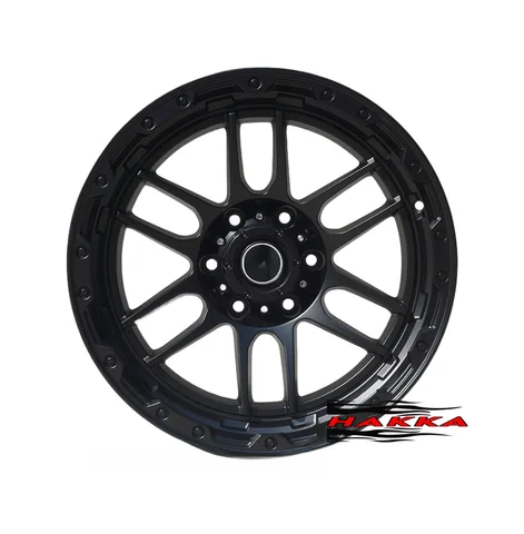Buy Six Pillars Matte Black Wheel Rim Aluminum Alloy 16 Inch 6 Hole 139 ...
