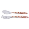 small design plastic melamine stock price measure child fork and spoon set