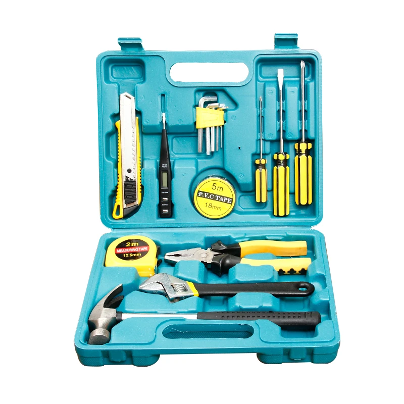 Socket Wrench Set Tool Box Set Hand Tools Toolkit Color Box Spanner Portable High Quality Professional Bicycle Repairing 16pcs
