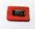 Import Soft Red or white square mp4 player case mini silicone mp3 bag with metal buckle custom protective rubber gift portable mp3 case from China
