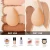 Import softest hydrophilic beauty micro fiber velvet cosmetic puff makeup sponge blender from China