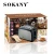 Import SOKANY 700W Automatic Toaster 2-Slice Breakfast Sandwich Maker Machine 6-Speed Baking Cooking Appliances Home Office Toasters EU from China