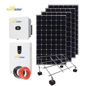 Solar Off Grid Power System With Panel Inverter 5kw 10kw 20kw 500w 110v Rechargeable Lithium Battery Emergency Wholesale Price