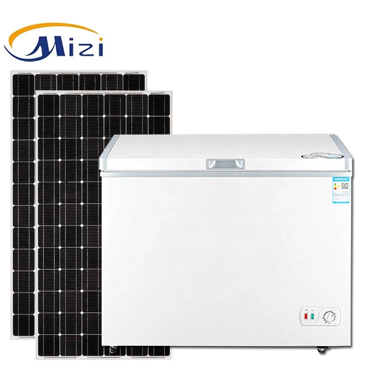 Solar panel and battery powered solar deep freezer 1000 ltr