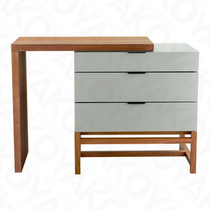 Solid wood and lacquer, solid wood base Modern Dresser