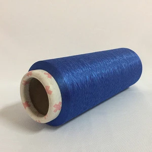 Spandex 20D 150/96F air covering yarn Polyester dope dye yarn